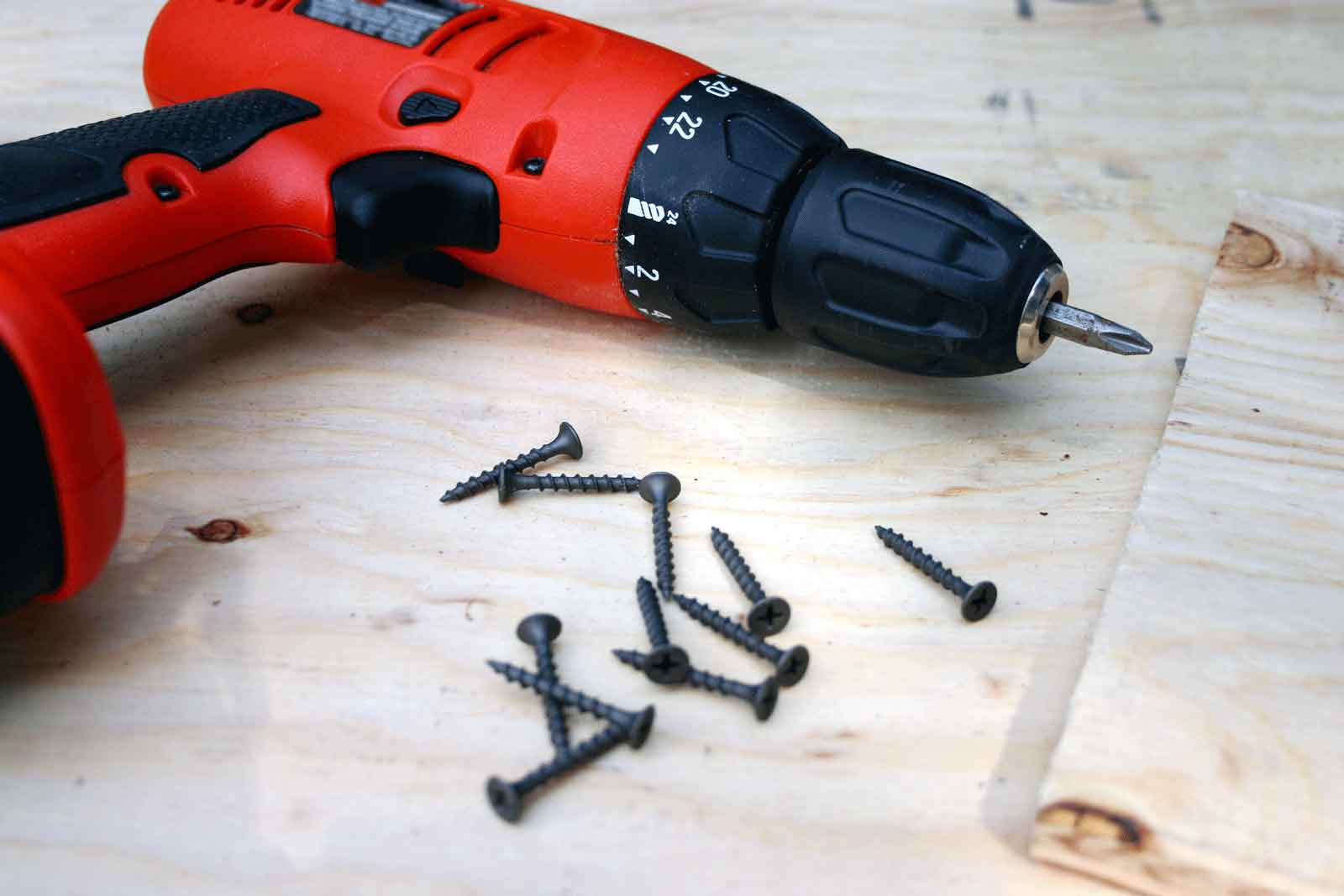 image of drill and nails